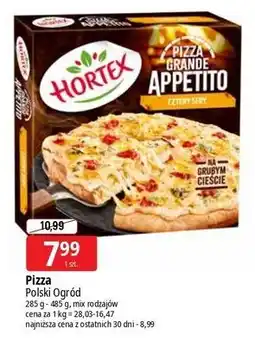 E.Leclerc Pizza grande appetito cztery sery Hortex oferta