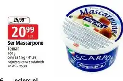 E.Leclerc Ser mascarpone Temar oferta