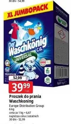 E.Leclerc Proszek do prania uniwersal Der Waschkonig oferta