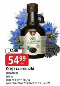 E.Leclerc Olej z czarnuszki Oleofarm oferta
