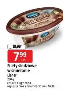 E.Leclerc Filety śledziowe w sosie grzybowym z borowikami Lisner oferta