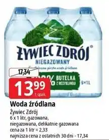 E.Leclerc Woda lekko gazowana Żywiec Zdrój oferta
