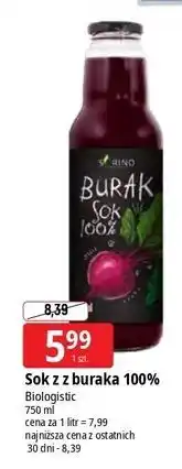 E.Leclerc Sok z buraka 100% Sorino oferta