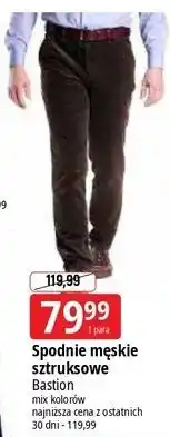 E.Leclerc Spodnie męskie sztruks oferta