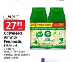 E.Leclerc Wkład białe kwiaty Air Wick Freshmatic oferta