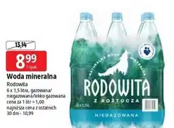 E.Leclerc Woda delikatnie gazowana Rodowita Z Roztocza oferta