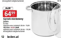 E.Leclerc Garnek nierdzewny 10.5 l Jotbex oferta