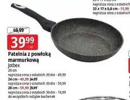 E.Leclerc Patelnia z powłoką marmurkową 28 cm Jotbex oferta