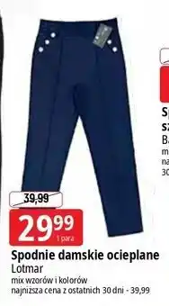 E.Leclerc Spodnie damskie ocieplane Lotmar oferta
