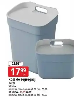 E.Leclerc Kosz do segregacji śmieci 10 l Keter oferta