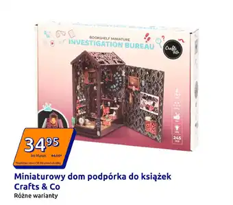 Action Miniaturowy dom podpórka do książek Crafts & Co oferta
