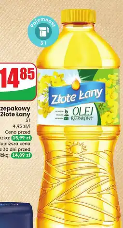 Dino Olej rzepakowy 3 l Złote Łany oferta