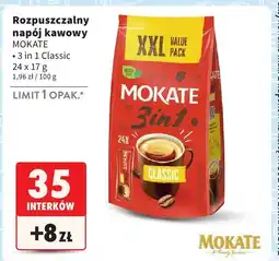 Intermarche Rozpuszczalny napój kawowy 3w1 Classic Mokate oferta