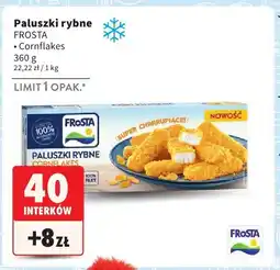 Intermarche Paluszki rybne w panierce Cornflakes 360 g Frosta oferta