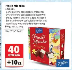 Intermarche Ptasie Mleczko 340 g, różne rodzaje E. Wedel oferta