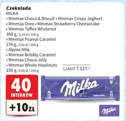 Intermarche Czekolada 250-300 g, różne rodzaje Milka oferta