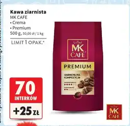Intermarche Kawa ziarnista Crema 500g MK Cafe oferta