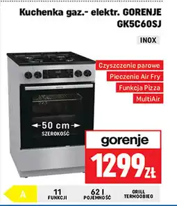 Neopunkt Kuchenka gazowo-elektryczna Gorenje oferta