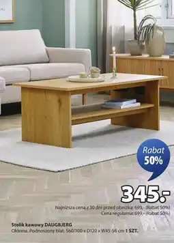 JYSK Stolik kawowy oferta