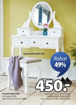 JYSK Toaletka MDF oferta