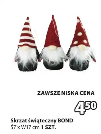 JYSK Skrzat świąteczny Bond oferta