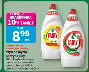 Auchan Płyn do naczyń Fairy oferta