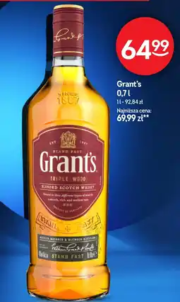 Żabka Whisky Grant's oferta