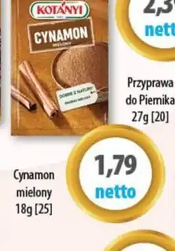 DUO-TES Cynamon mielony oferta