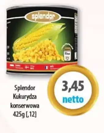 DUO-TES Splendor Kukurydza konserwowa oferta