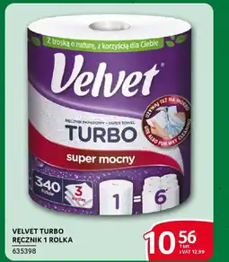 Selgros Velvet turbo ręcznik oferta
