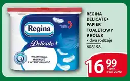 Selgros Regina delicate+ papier toaletowy oferta