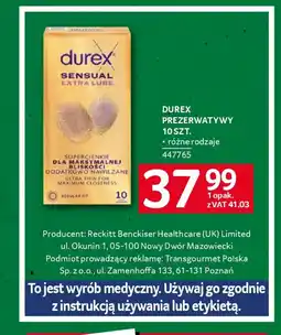 Selgros Durex prezerwatywy oferta
