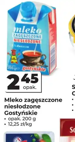 Odido Mleko zagęszczone niesłodzone Gostyńskie oferta