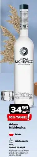 Netto Wódka Adam Mickiewicz oferta