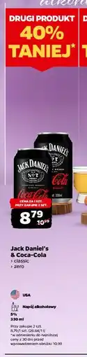 Netto Drink Jack Daniel's & Cola Zero oferta