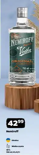 Netto Wódka Nemiroff Original oferta