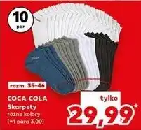 Kaufland Skarpetki coca-cola 35-46 oferta