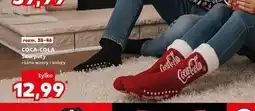 Kaufland Skarpetki męskie 35-46 coca-cola oferta