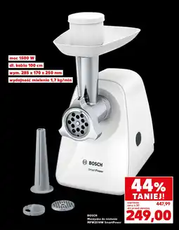 Kaufland BOSCH Maszynka do mielenia MFW2510W SmartPower oferta