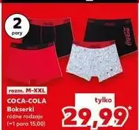 Kaufland Bokserki męskie coca-cola m-xxl oferta