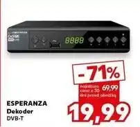 Dekoder dvb-t Esperanza