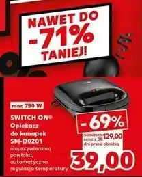 Kaufland Opiekacz do kanapek sm-d0201 750 w Switch On oferta
