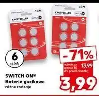 Kaufland Baterie guzikowe Switch On oferta