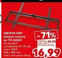 Kaufland Uchwyt ścienny do tv a0201 Switch On oferta