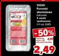 Kaufland Foremki aluminiowe Vigo! oferta