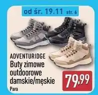 ALDI Buty męskie outdoorowe Adventuridge oferta
