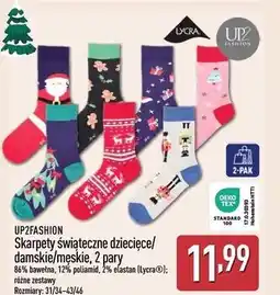 ALDI Skarpety świąteczne Up2Fashion oferta