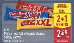 ALDI Wafelek solony karmel Prince Polo Xxl oferta