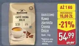 ALDI Kawa Barissimo Caffe Crema Dolce oferta