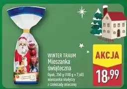 ALDI Mieszanka świąteczna z czekolady mlecznej Wintertraum oferta
